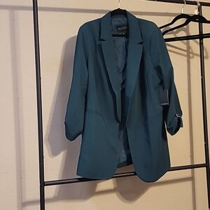 Green Blazer Eloquii 24